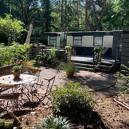 Sfeervol Chalet In Het Bos Nunspeet Esterno foto