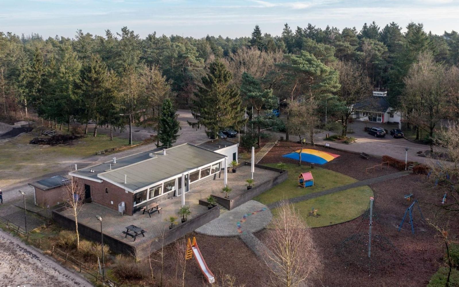 Sfeervol Chalet In Het Bos Nunspeet Esterno foto